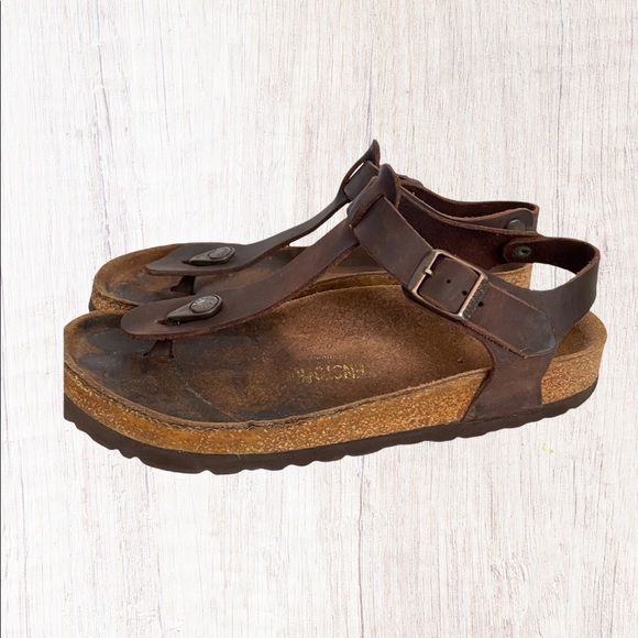 Birkenstock Shoes - Birkenstock Black Kairo Sandals SZ 38